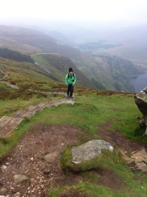 待ってくれ〜♪　えっちら　おっちら登ってるsachan。 Arriving... !!! 