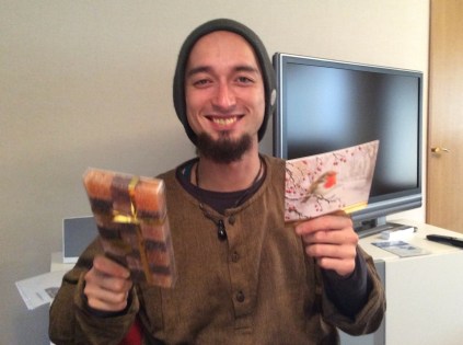 まーちゃん　元気そうだね！！　Ma-chan looks fine.