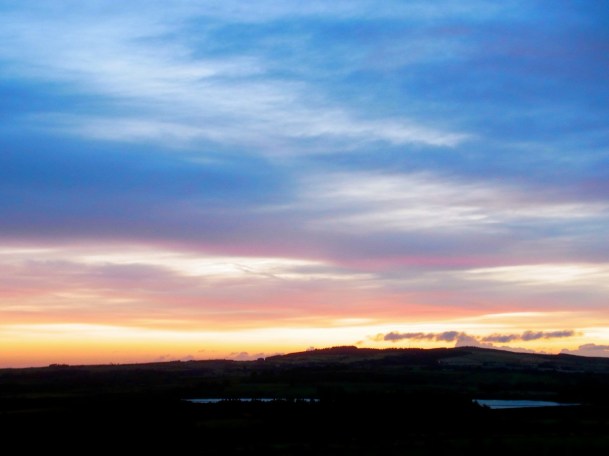 ２月２０日（金）午前７時１４分 久しぶりにちょっとだけ焼けました。ウオーキングに行かず、家でのんびりです。