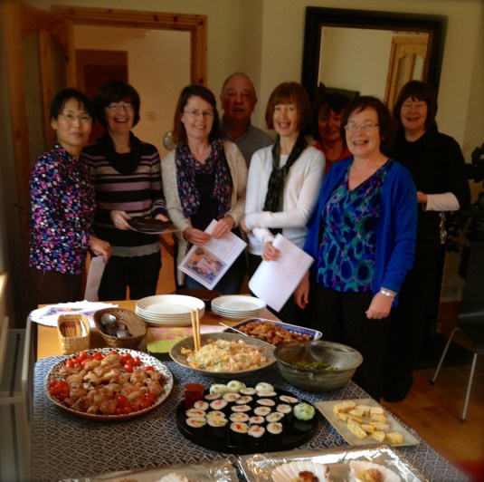 Thanks a million for being there!! 地元の友だちもみんな来てくれました。