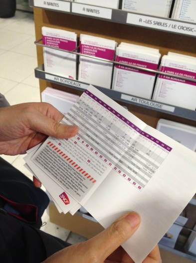 これこれ。Ça va servir à Kimi-chan de matériel dans la classe de français au Japon! 