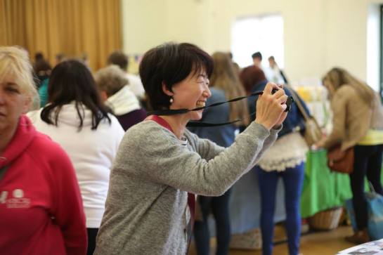 いっぱい写真撮らせてもらって、これからそろそろ　作り手さんにメッセージをお伝えします！！