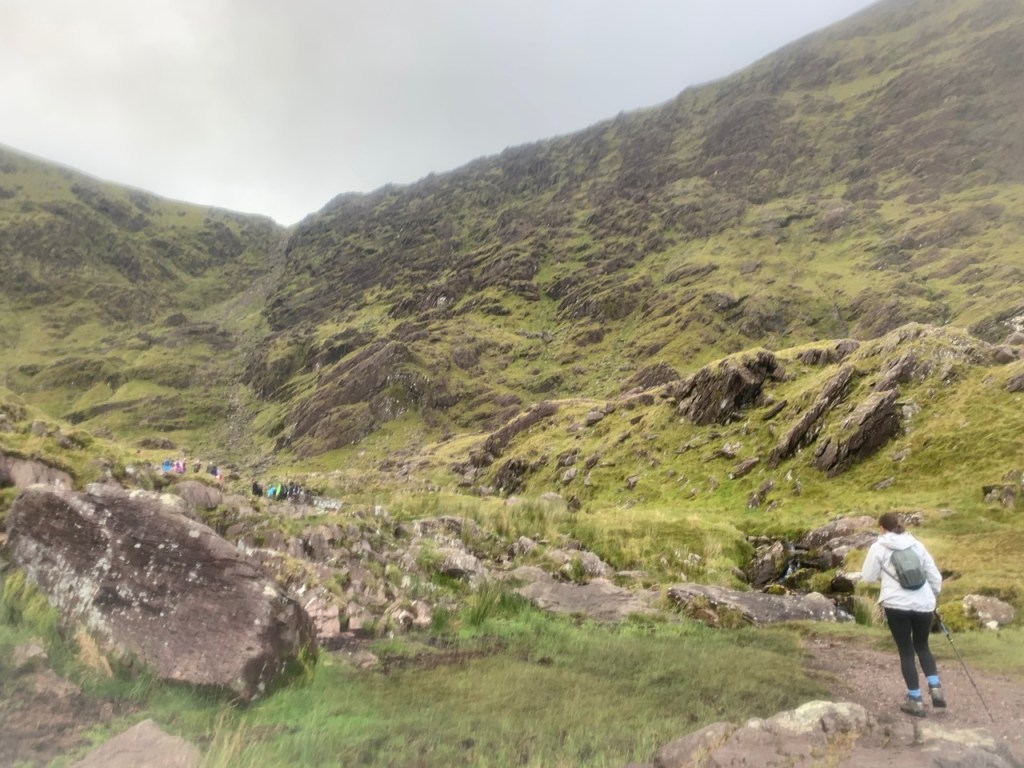 ここが悪魔の梯子の登りはじめ。AM9:51